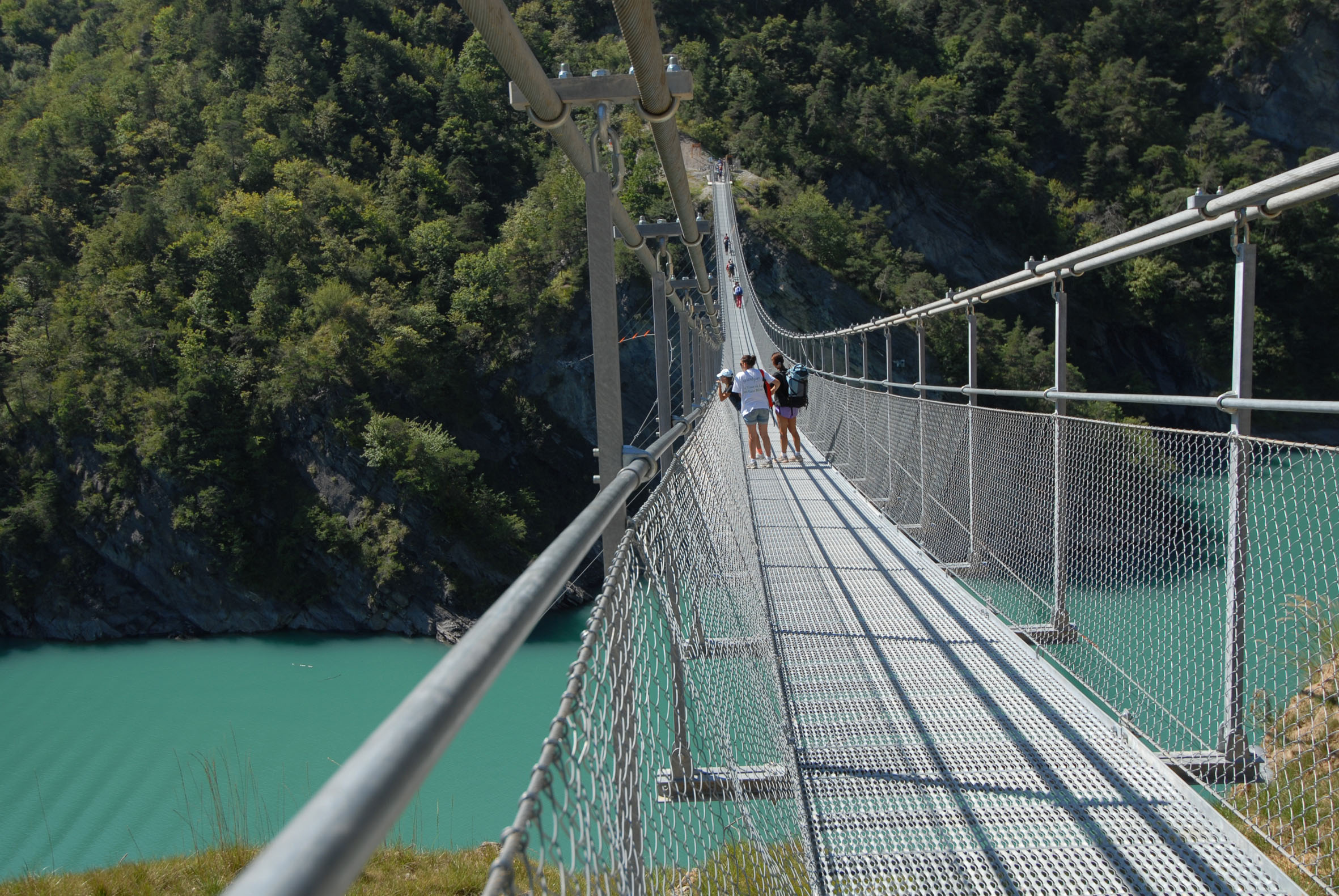 Passerelles sur le Drac et l'Ebron Passerelles sur le Drac et l'Ebron